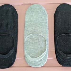 No Show Socks 3 Pair